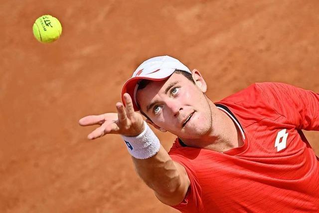 Tennis und Quarantne: Dominik Koepfer bei den Australian Open