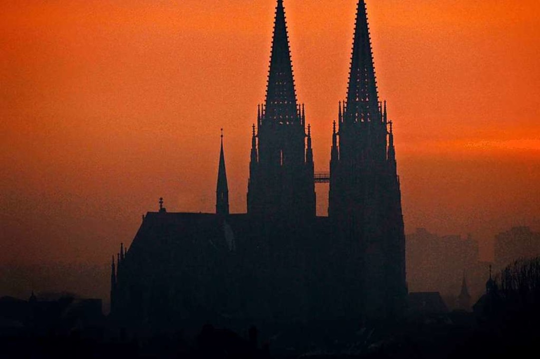 Der Dom von Regensburg: Das Bistum Reg...chor Regensburger Domspatzen zustande.  | Foto: A3528 Armin Weigel
