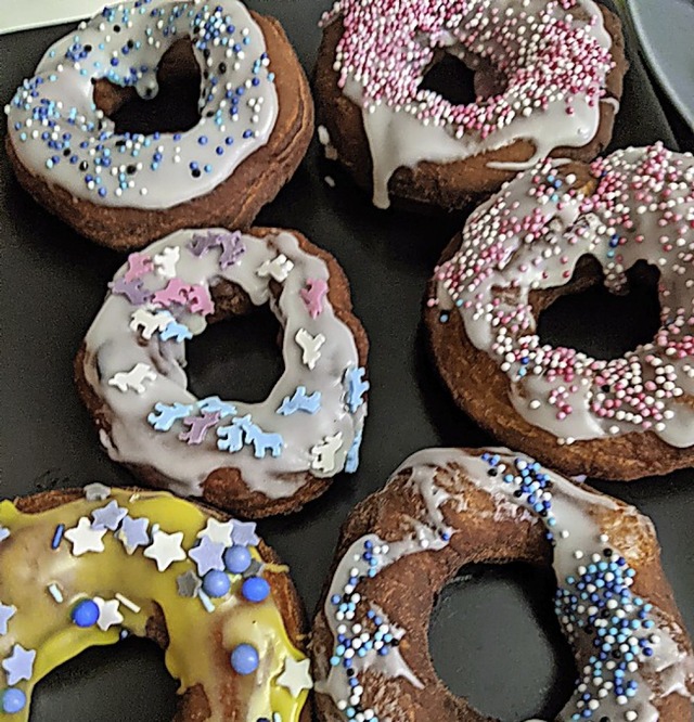 Die selbstgemachten Donuts  | Foto: Leony Stabla