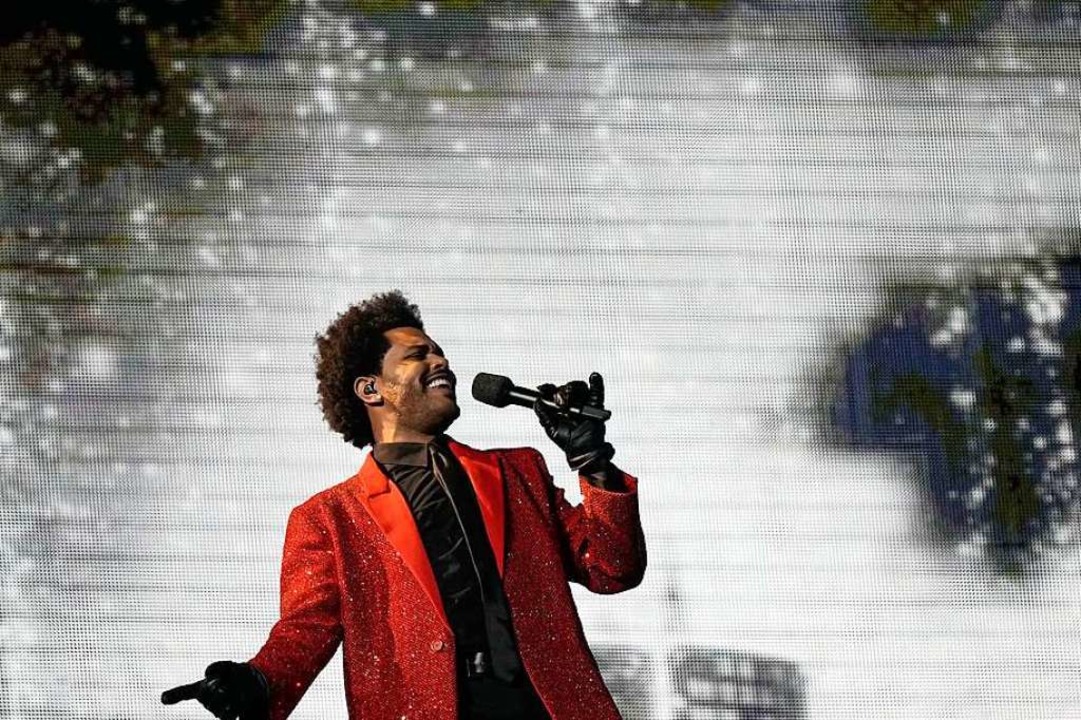 Halbzeitshow: The Weeknd.  | Foto: David J. Phillip (dpa)