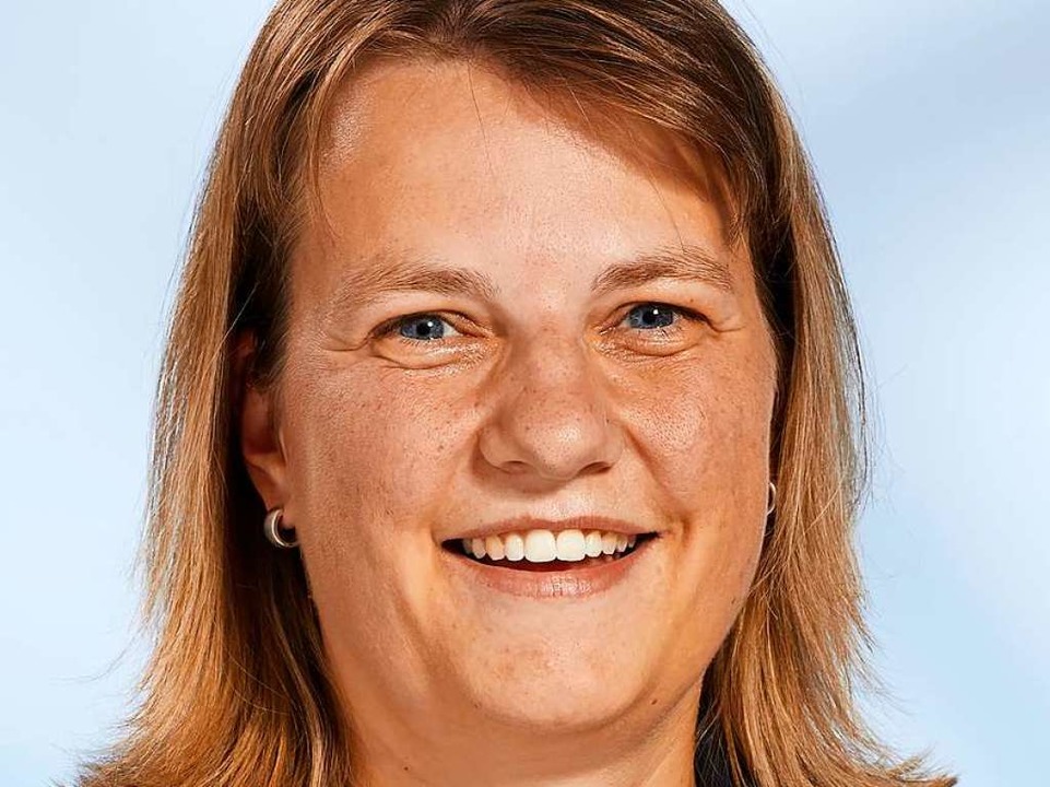Bei Sandra Winterhalter laufen alle Fden im Jugend forscht-Orga-Team zusammen.  | Foto: SICK AG
