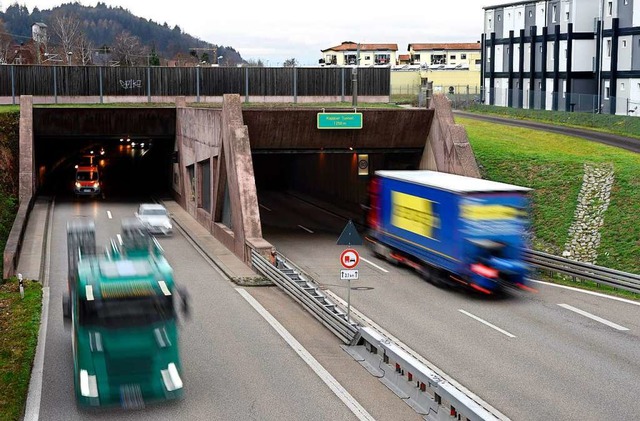 Wegen diverser Arbeiten werden die Tunnel der B31 in dieser Woche gesperrt.  | Foto: Thomas Kunz