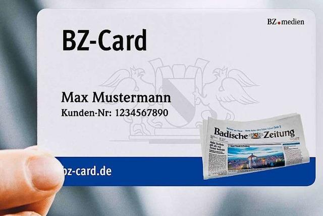 Attraktive Dauerrabatte mit BZ-Card