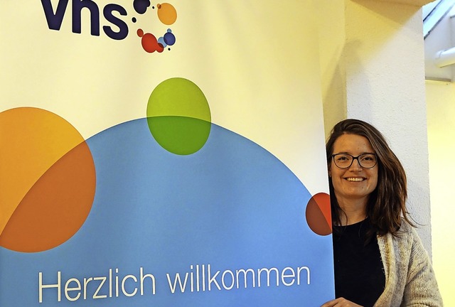 Carina Wanowski leitet seit 2019 die Volkshochschule in Wehr.   | Foto: Roswitha Frey