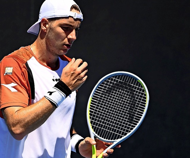 Jan-Lennard Struff bei den Australian Open  | Foto: WILLIAM WEST (AFP)
