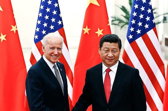 Biden und Xi Jinping im Jahr 2013  | Foto: LINTAO ZHANG (AFP)