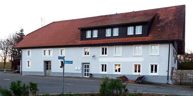 Heute dient das 1753 errichtete ehemal...sthaus in Rtte nur noch Wohnzwecken.   | Foto: Wolfgang Adam