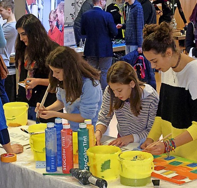 Ausbildungsbrse im Schulzentrum 2019  | Foto: Thomas Dix/ZVG Realschule, Mail von Bigler