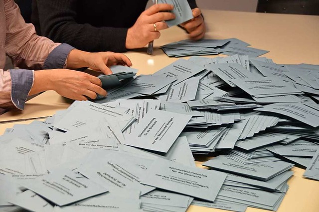 In diesem Wahljahr rechnet man auch in Grenzach-Wyhlen mit mehr Briefwhlern.  | Foto: Horatio Gollin