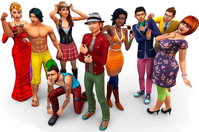 Sims ist ein bekanntes Spiel, bei dem man seinen eigenen Avatar erstellen kann.  | Foto: Screenshot
