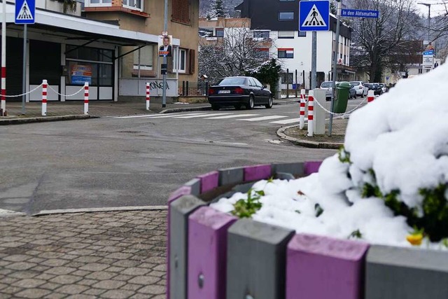 Blick ins Zentrum von Wyhlen: Hier wir... kommenden vier Jahren einiges ndern.  | Foto: Verena Pichler