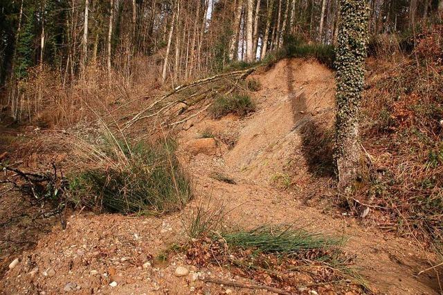 Warum gibt es in Karsau immer wieder Hangrutsche?