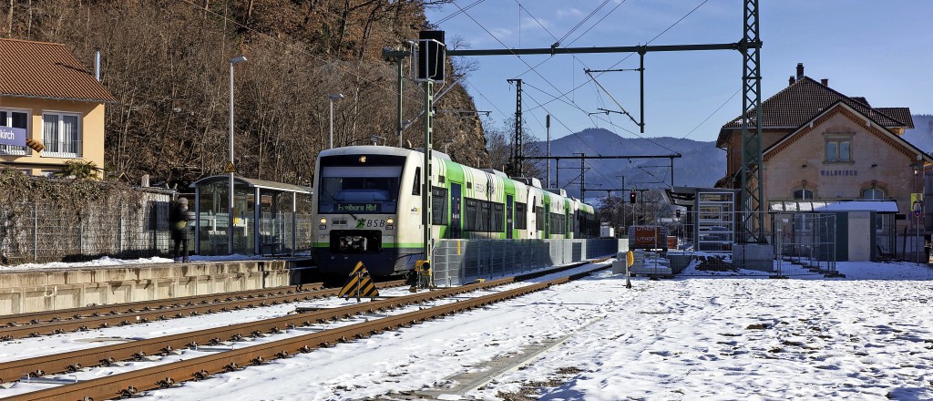 The Elztalbahn rolls back to Waldkirch – Waldkirch