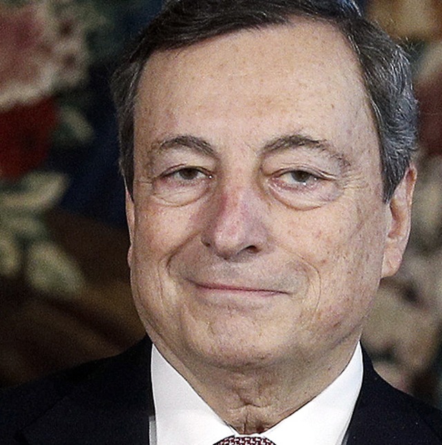 Der Neue: Mario Draghi  | Foto: Guglielmo Mangiapane (dpa)
