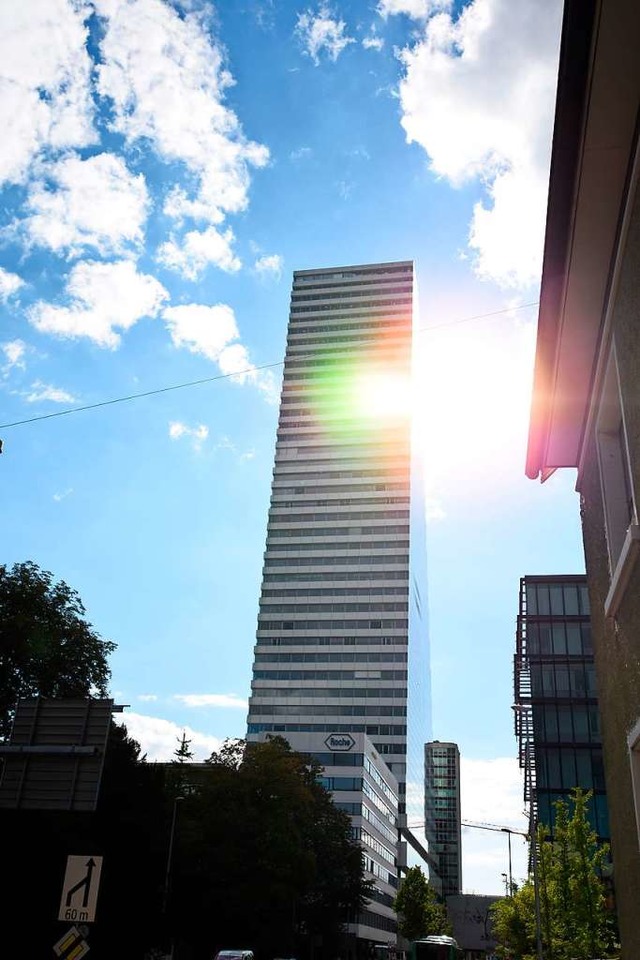 Das Hochhaus im Sdareal wurde 2014 al... Zeichen der Arealentwicklung bezogen.  | Foto: Jonas Hirt