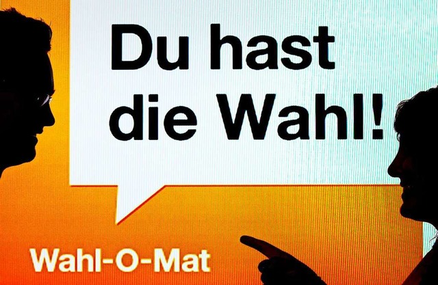 Seit dem 10. Februar ist der Wahl-O-Mat fr die Landtagswahl online.  | Foto: Peter Kneffel (dpa)