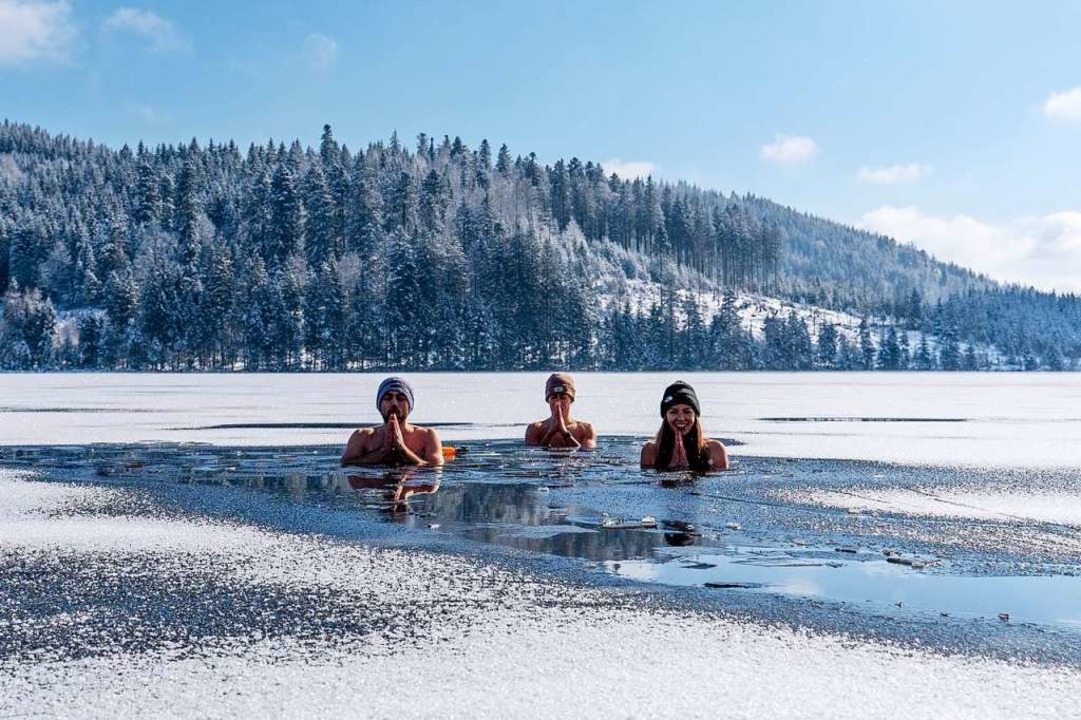 Einatmen, ausatmen: Mit der richtigen ...kteurin Gina Kutkat im Windgfllweiher  | Foto: Merlin Blumenschein