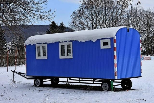 Blauer Bauwagen fr Jugendliche