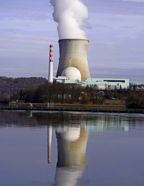 Das Schweizer Atomkraftwerk Leibstadt,...n aus deutscher Produktion betrieben.   | Foto: Gerard, Roland