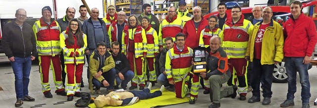 Fast  alle Mitglieder der  Motorradfre... First Responder, Julio Muoz Gerteis.  | Foto: First Responder