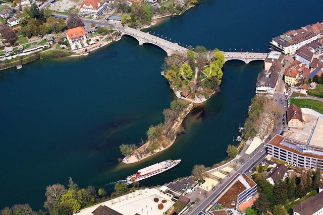 Das Inseli bei Rheinfelden.  | Foto: Erich Meyer