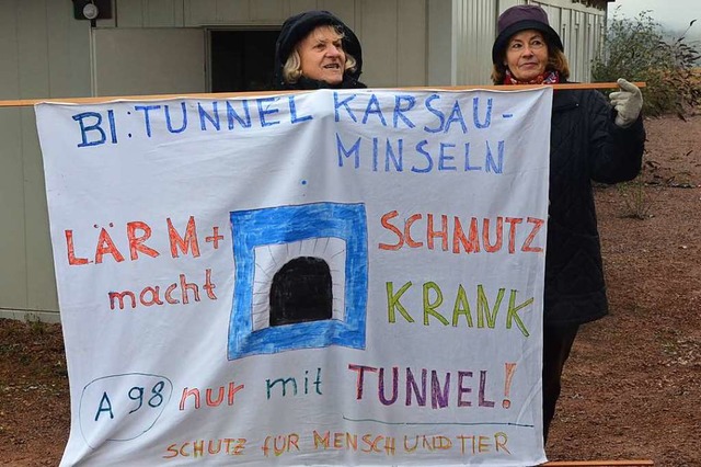 Die Stadt will bei der berdeckelung a...chnitt A98.5 nichts unversucht lassen.  | Foto: Ingrid Bhm-Jacob