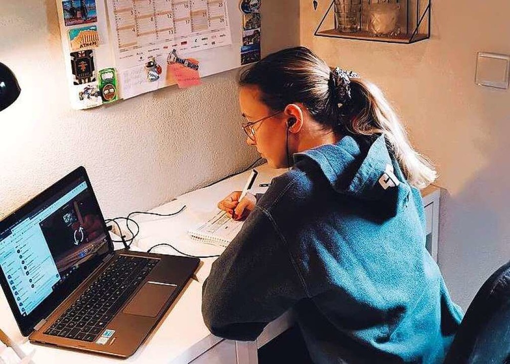 Aktuell findet der Unterricht online statt.  | Foto: BZ-Azubis