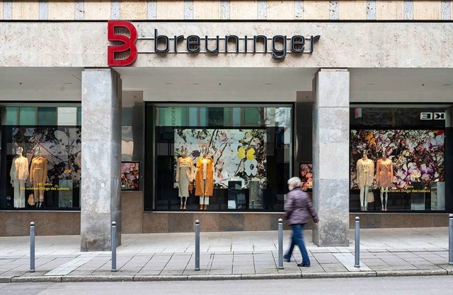 Die Breuninger-Filiale in Stuttgart  | Foto: Marijan Murat (dpa)