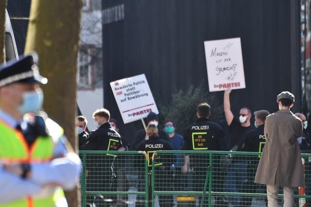 Demonstrationssonntag in Lörrach verläuft ruhig