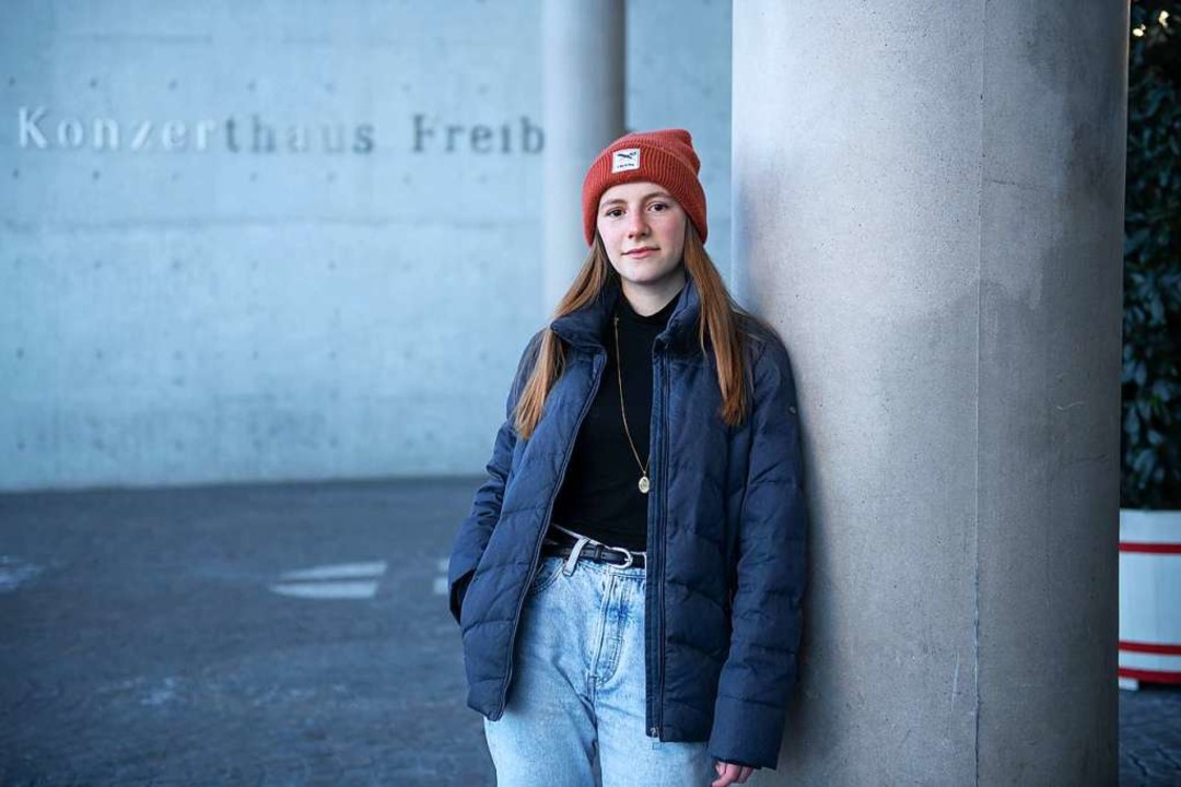 &#8222;Die Politik hrt teilweise nich...t die 17-jhrige Schlerin Maya Loewe.  | Foto: Andree Kaiser