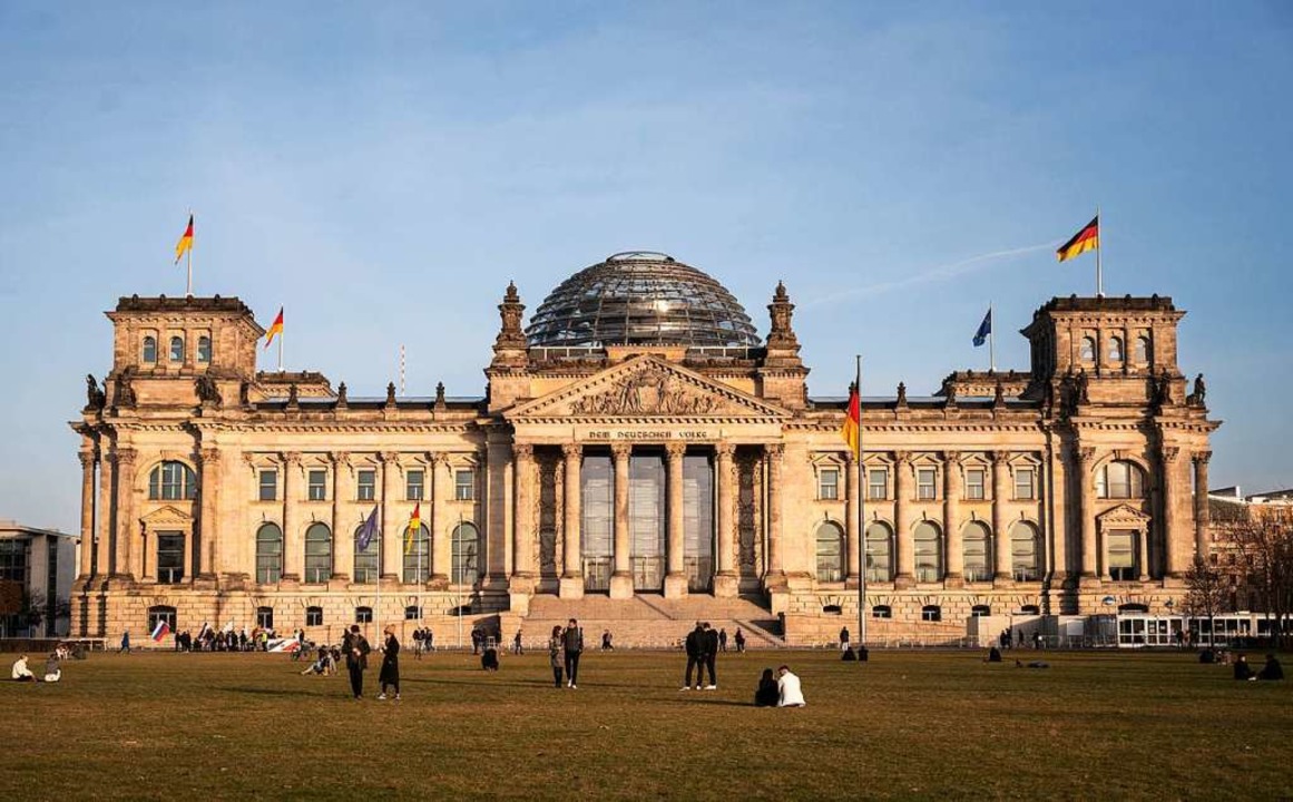 Das Reichstagsgebude in Berlin  | Foto: Christophe Gateau (dpa)