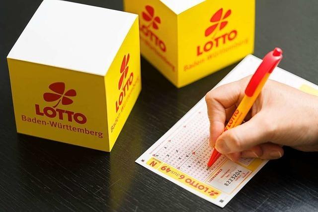 Sechser im Lotto: Lahrer gewinnt mehr als 800 000 Euro