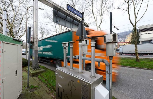 Die Messwerte an der B31 sind erneut besser geworden  | Foto: Ingo Schneider