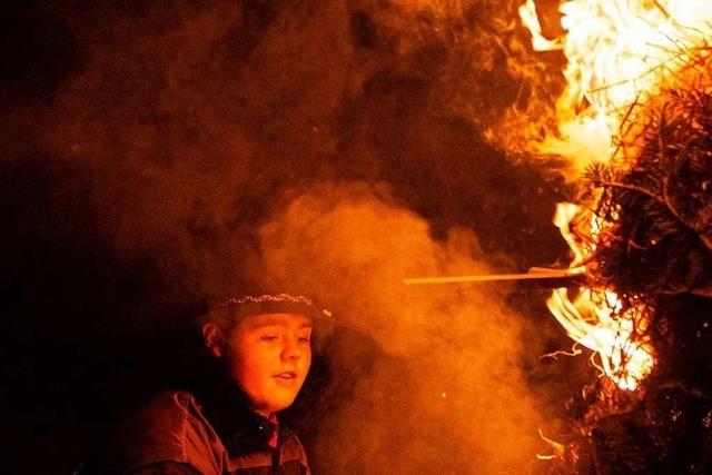 Fotos: Fasnetfeuer im Raum Bonndorf