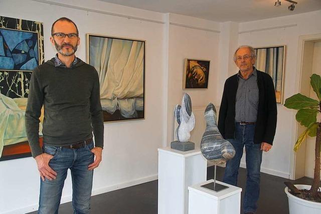 Kleine Galerie in Herbolzheim bietet Ausstellung durchs Schaufenster