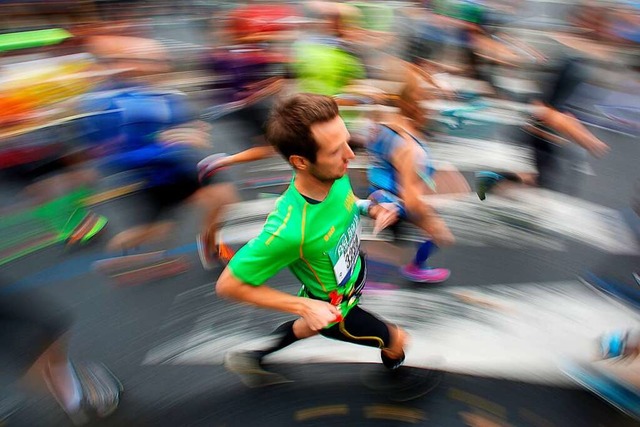 Einen Marathon laufen ist ein Erfolg, ...gen und Ausdauer, auch im Berufsleben.  | Foto: Fredrik von Erichsen