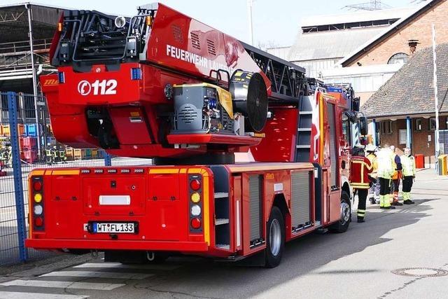 Brand im Amperit-Betrieb in Laufenburg ist schnell unter Kontrolle