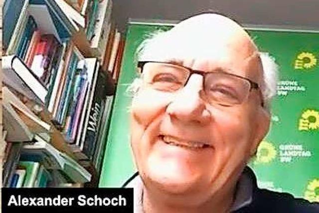 Alexander Schoch (Grne) im BZ-Fragenwirbel: 