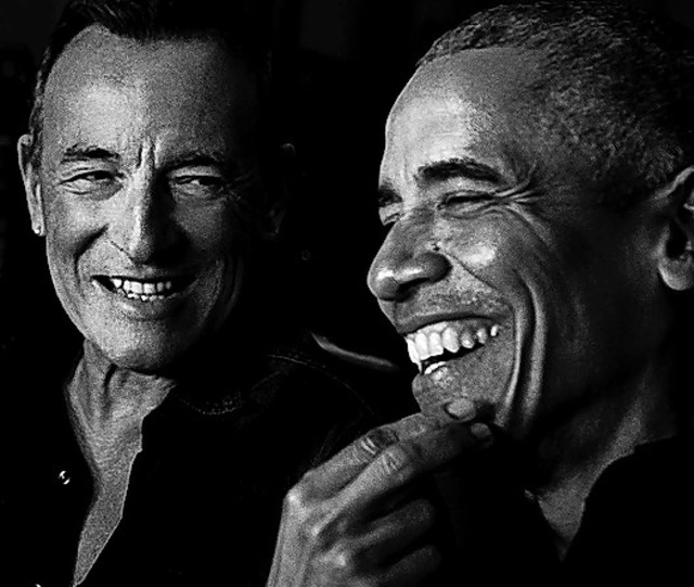 Springsteen und Obama  | Foto: Rob DeMartin (dpa)
