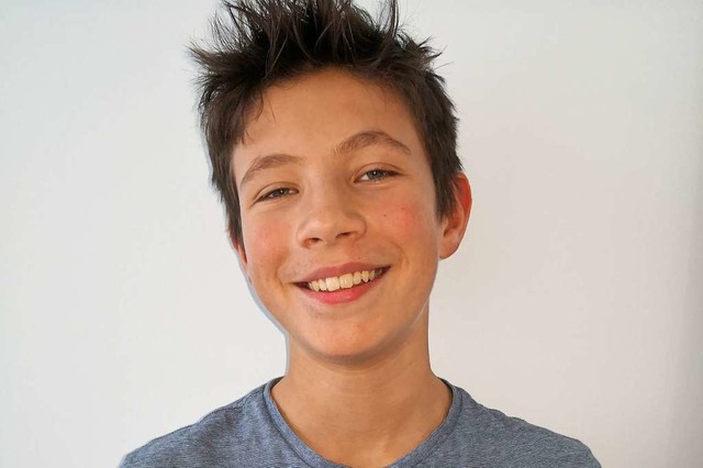 Der 13-jhrige Maxim hat fr Jugend forscht 2021 ein Projekt entwickelt,...  | Foto: Privat