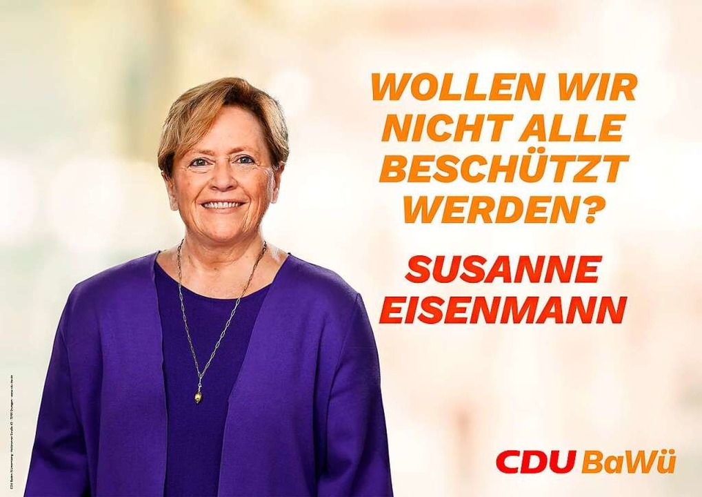 &#8222;Der Slogan &#8222;Wollen wir ni... beschützen?&#8220;, sagt Timo Becker.  | Foto: CDU Baden-Württemberg