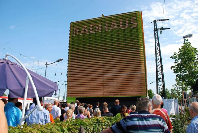 Das erwnschte Radzentrum soll keine K... Bahnhof sein, sondern eine Ergnzung.  | Foto: Gertrude Siefke