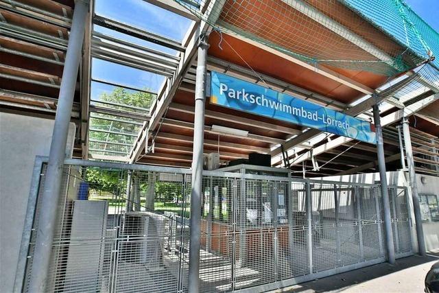 Das Parkschwimmbad in Lrrach hofft auf ffnung im Mai