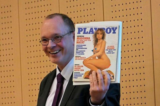 Der Mann, der den Playboy in der Akte fand
