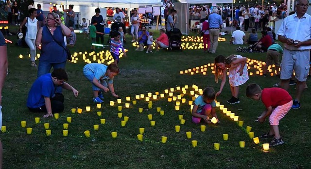 Das bis dato letzte Lichterfest im Jahr 2019  | Foto: Wolfgang Knstle