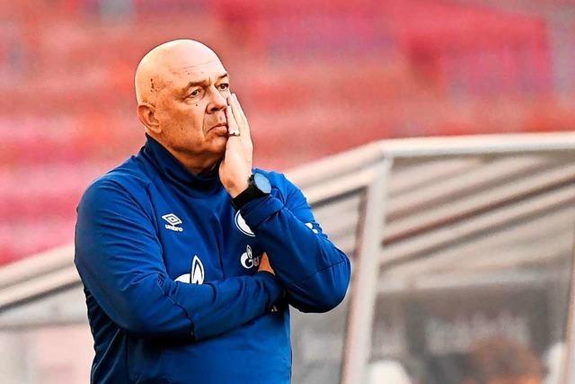 Nach 1:5-Niederlage: Schalke stellt Trainer Gross und Sportchef Schneider frei