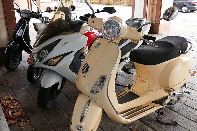 In Rheinfelden wurden mehrere Motorroller beschdigt (Symbolfoto).  | Foto: Peter Gerigk