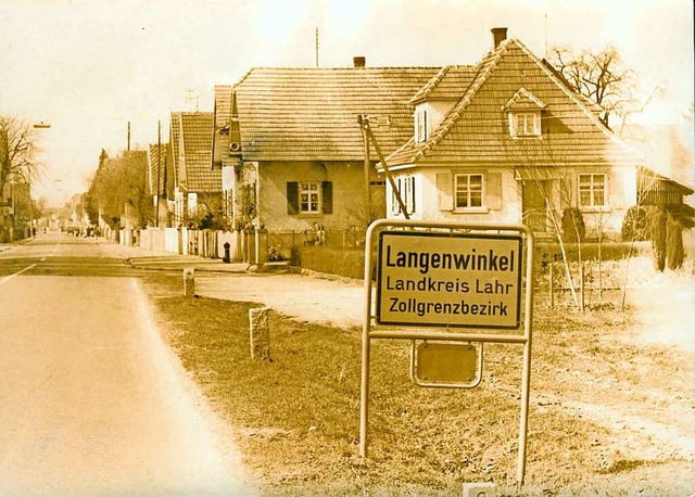 Das alte Dorf Langenwinkel vor seiner ...er soll der Jahrestag gefeiert werden.  | Foto: Foto-Dieterle Lahr