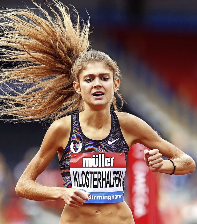 Konstanze Klosterhalfen (2019)  | Foto: Martin Rickett (dpa)