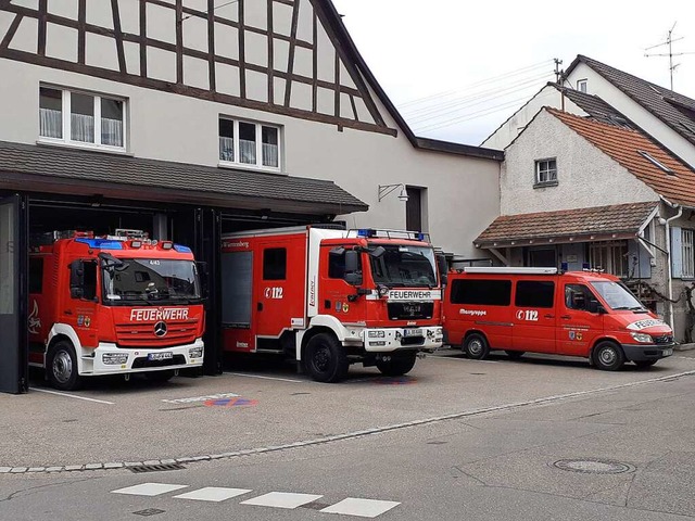 Die Feuerwehr Haltingen verfgt ber d...bteilung war 2020 ein besonderes Jahr.  | Foto: utke